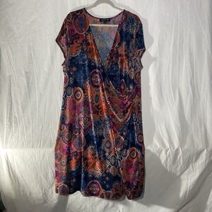Jones New York dress  plus  size 3XL mulitcolor